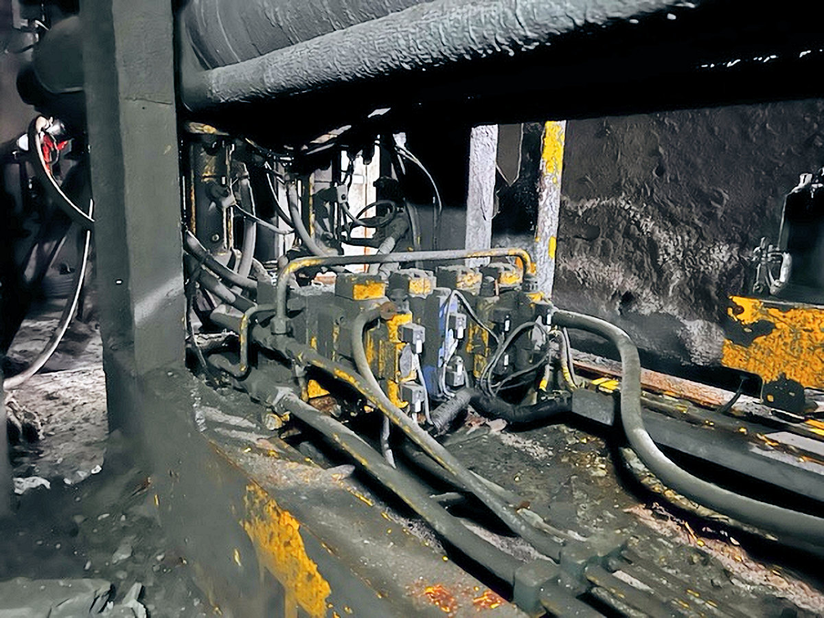 Putzmeister Model Hsp 2180 Hps Hydraulic Seat Valve Piston Pump)